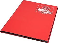 9-Pocket Monster Binder Matte Red